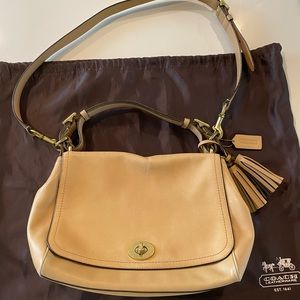 Coach leather purse